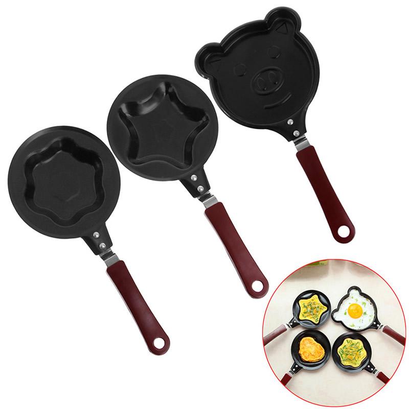 Cute Non-Stick Cartoon Omelette Pancake Skillet Mini Mold Frying Pan