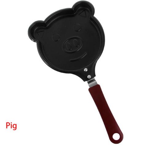 Cute Non-Stick Cartoon Omelette Pancake Skillet Mini Mold Frying Pan