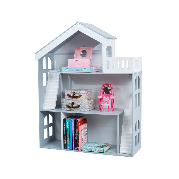Kids Grey and White Dolls House