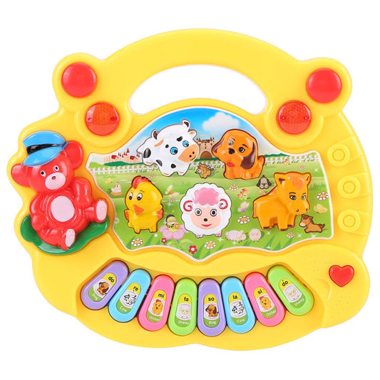 Farm Animal Piano Musical Instrument Kids Toy
