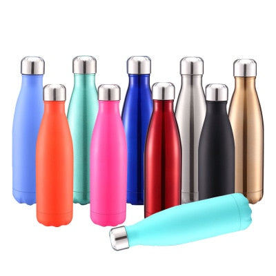 Stainless Steel Vacuum Flask Creative Tide Outdoor Sports Water Bottle