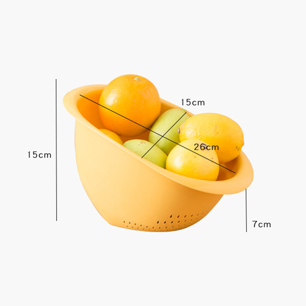 Plastic Kitchen Colander Drain Basket