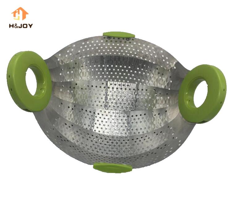 Stainless Steel Smart Collapsible Colander Strainer