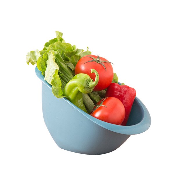 Plastic Kitchen Colander Drain Basket