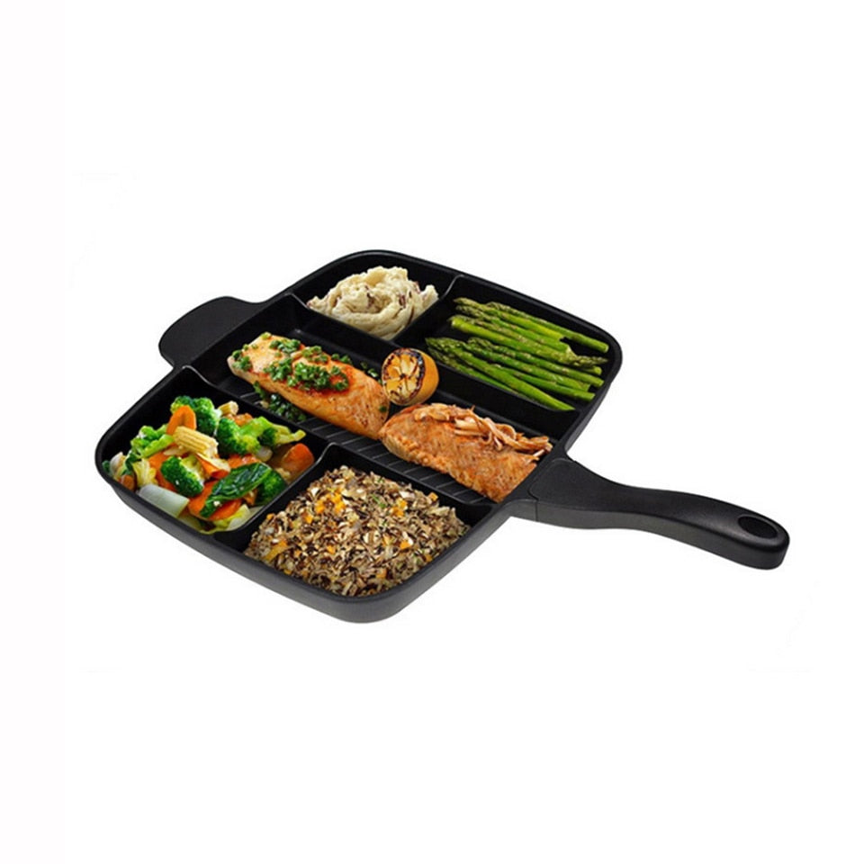 5 in 1 Magic Master Non-Stick Grill Pan
