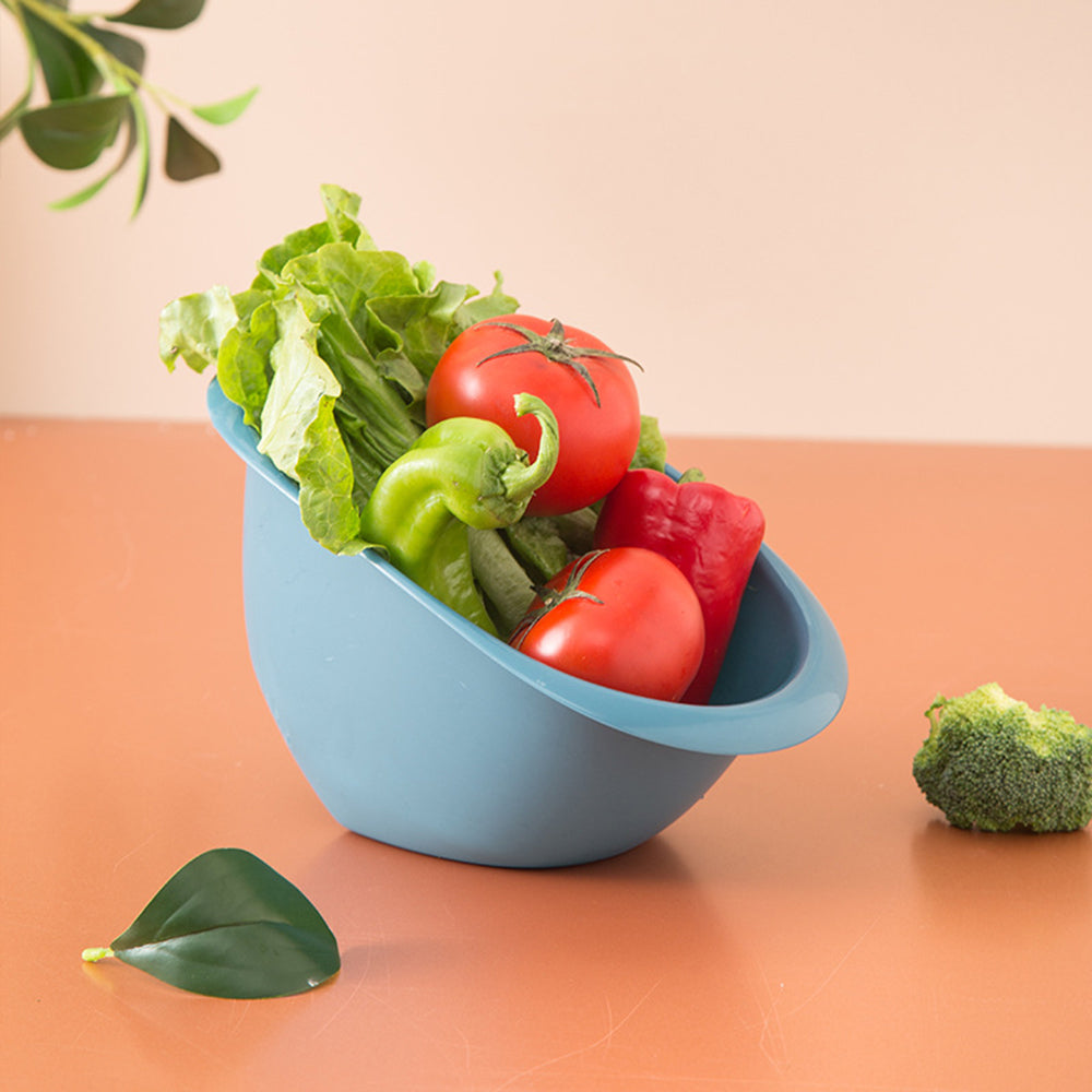 Plastic Kitchen Colander Drain Basket