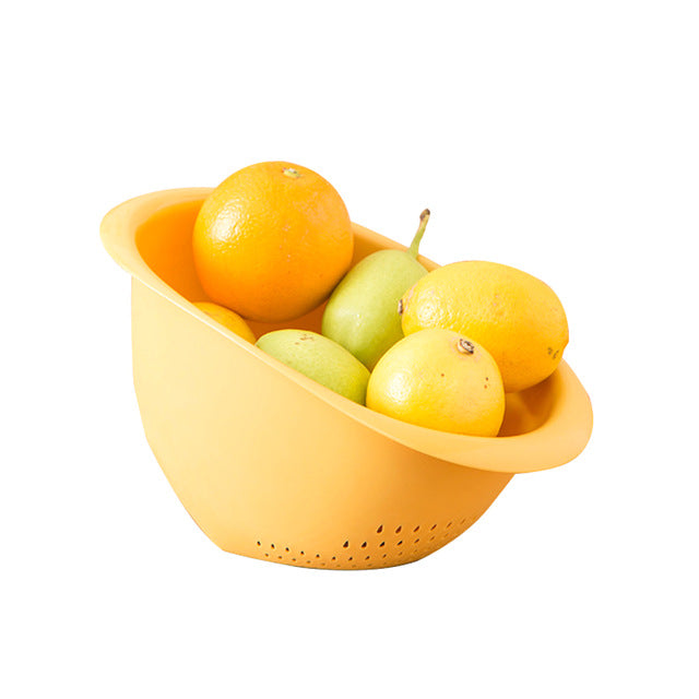 Plastic Kitchen Colander Drain Basket