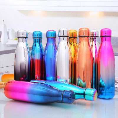 Stainless Steel Vacuum Flask Creative Tide Outdoor Sports Water Bottle