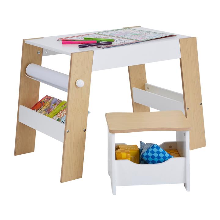 Kids Play Table and Stool Set