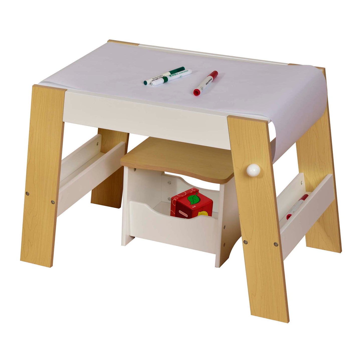 Kids Play Table and Stool Set