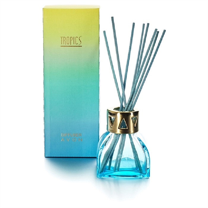 Tropics Reed Diffuser 85ml - Scarlet Bloom