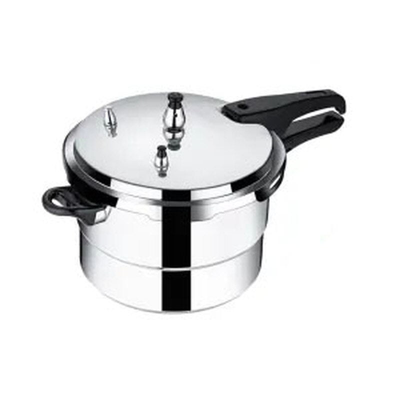 High Quality Aluminum Alloy Ordinary Style Pressure Cooker with Steamer