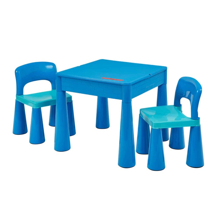 Kids Trumpet Legs 5-in-1 Activity Table and 2 Chairs Set