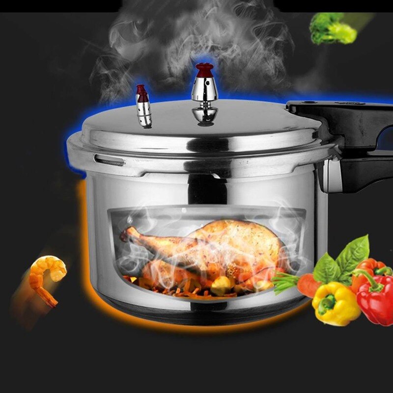 High Quality Aluminum Alloy Pressure Cooker for Gas Stove and Electric Induction Cookers