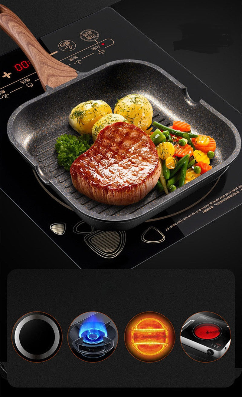 Stainless Steel Non-Stick Multifunctional Frying Pan