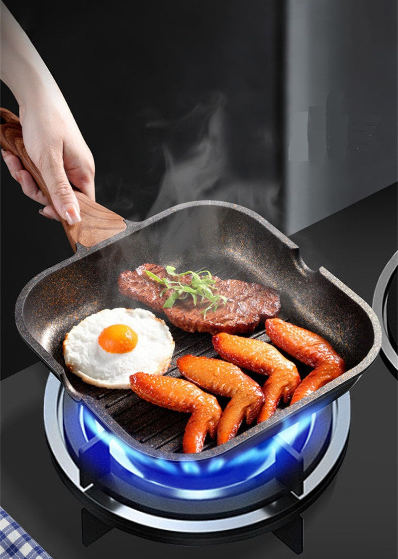 Stainless Steel Non-Stick Multifunctional Frying Pan