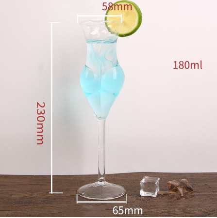 Eco-Friendly Heat Resistant Cocktail Glass