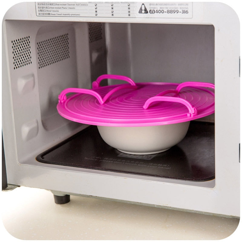 Multi-function Microwave Oven Shelf Double Insulated Heating Tray
