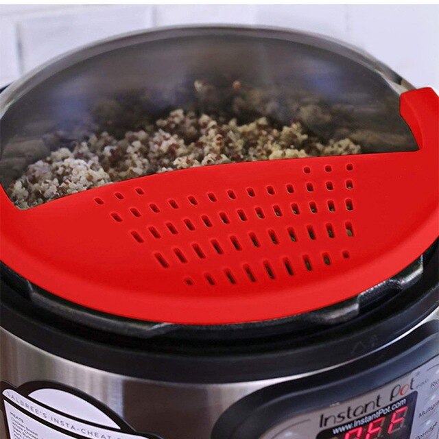 Anti-Slipping Electric Pressure Cooker Silicone Food Drainer