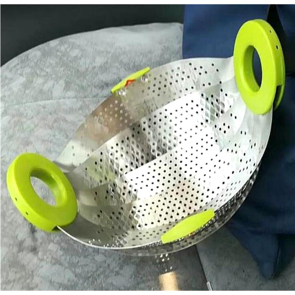 Stainless Steel Smart Collapsible Colander Strainer
