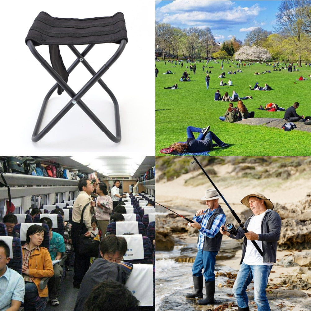 Lightweight Folding Outdoor Camping Stool Chair