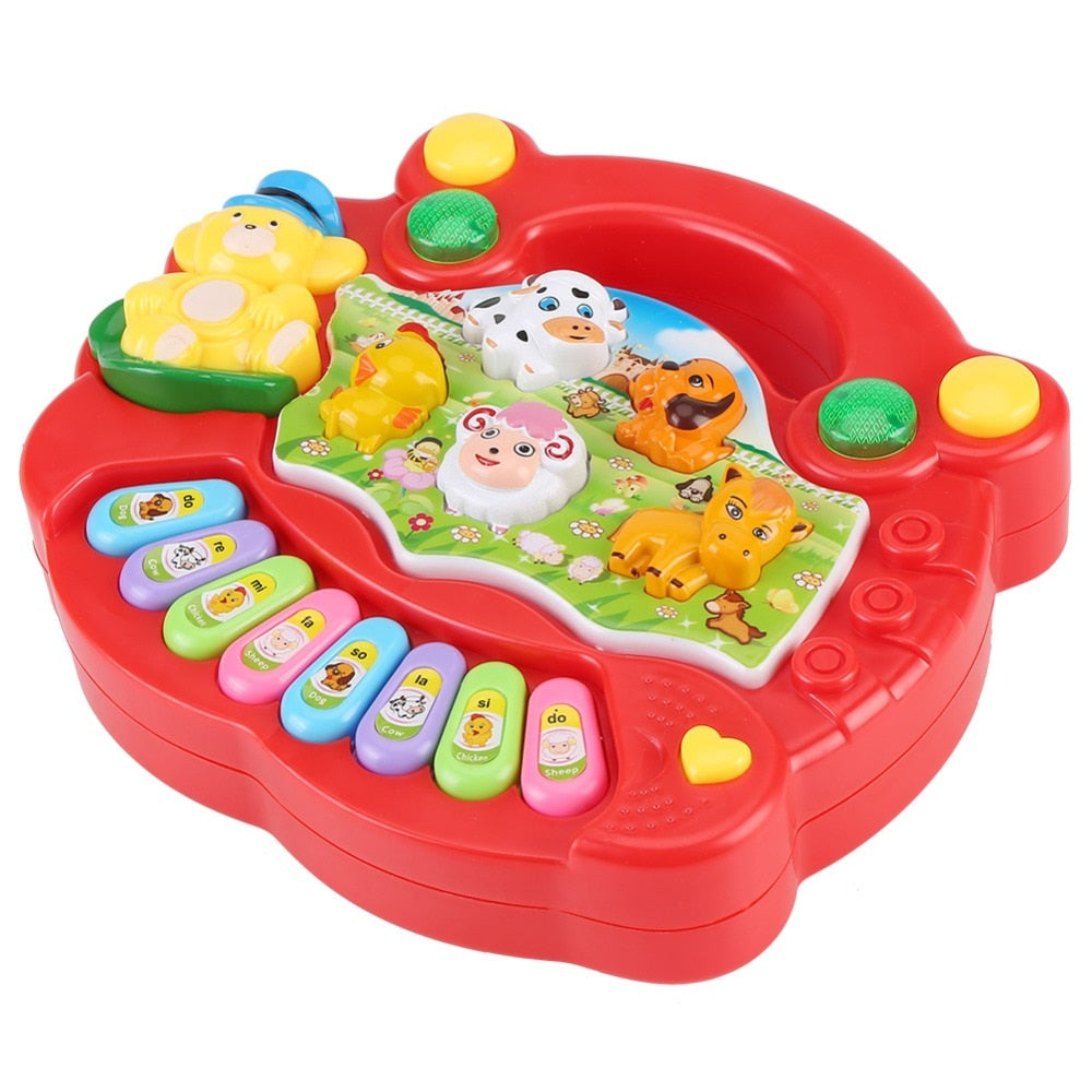 Farm Animal Piano Musical Instrument Kids Toy