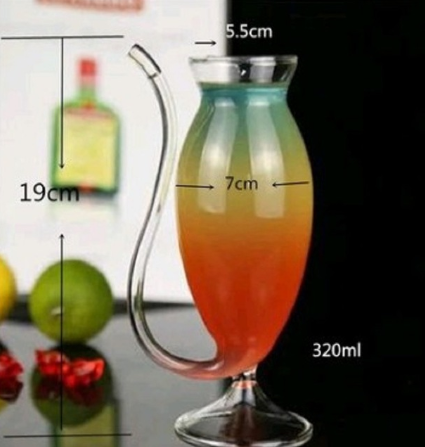 Eco-Friendly Heat Resistant Cocktail Glass