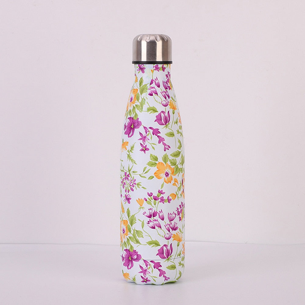 Stainless Steel Vacuum Insulated Flask Sports Water Bottle