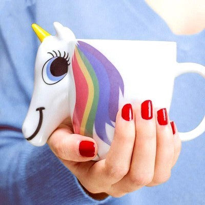 3D Magic Ceramic Unicorn Coffee Heat Discoloration Mug