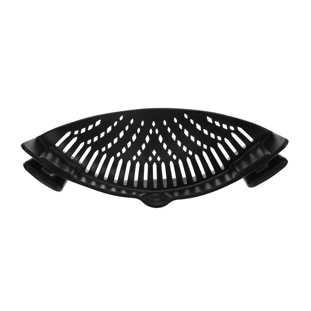 Silicone Kitchen Clip Pan Food Drainer