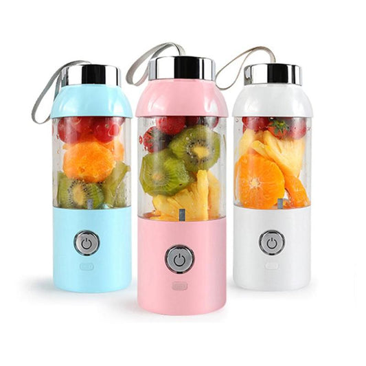 Portable Mini Fruit Juicer Machine with USB Charging 500ml