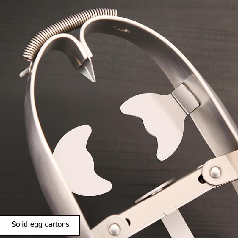 Stainless Steel Egg Cracker Separator