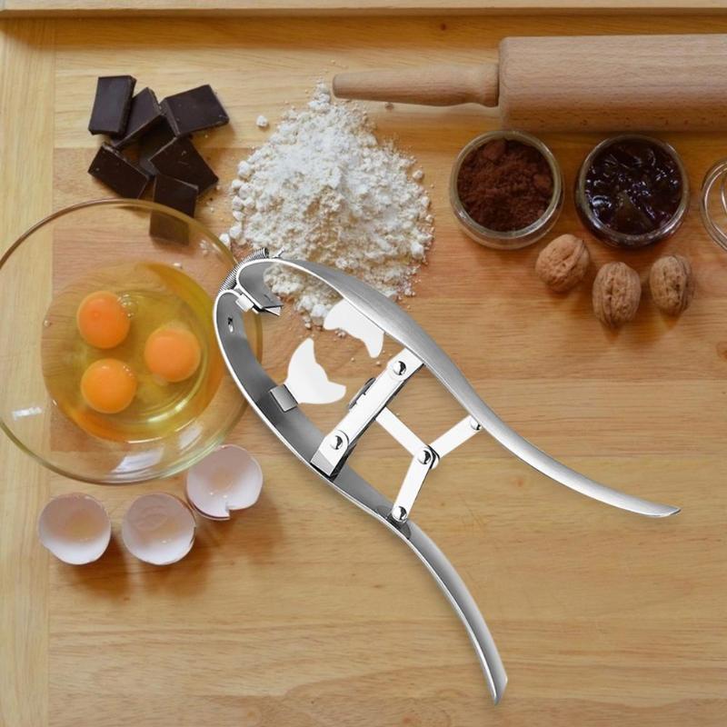 Stainless Steel Egg Cracker Separator