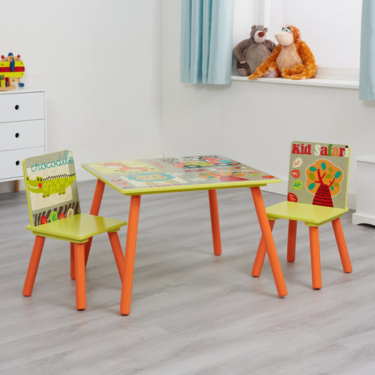 Kid Safari Table and Chair Set