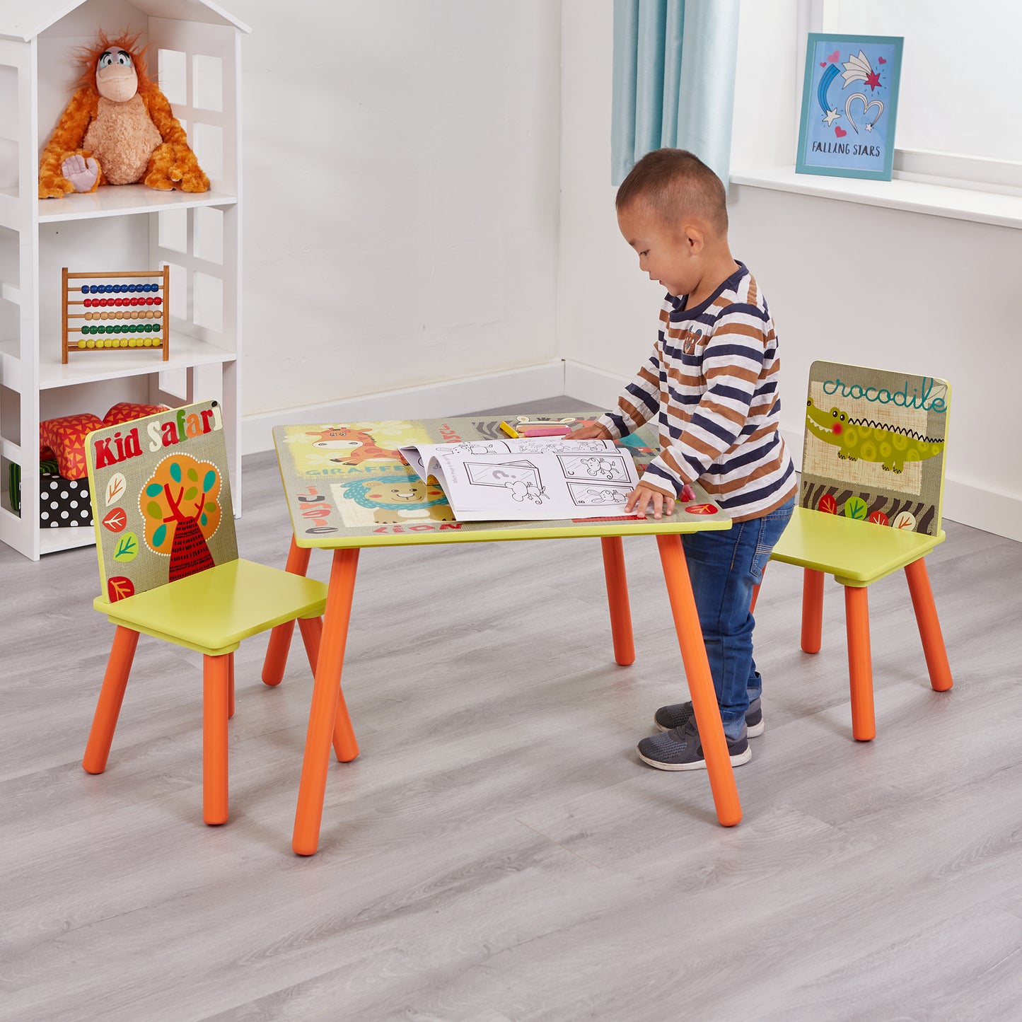 Kid Safari Table and Chair Set