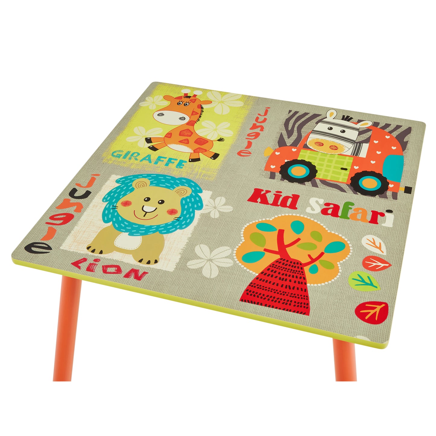 Kid Safari Table and Chair Set